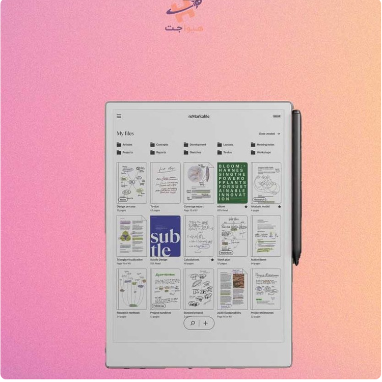 دفتر یادداشت reMarkable Pro به همراه قلم(اپن باکس )